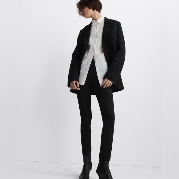 EUC Rag & Bone Simone Stretch Pant Black Size 0 - Picture 3 of 13